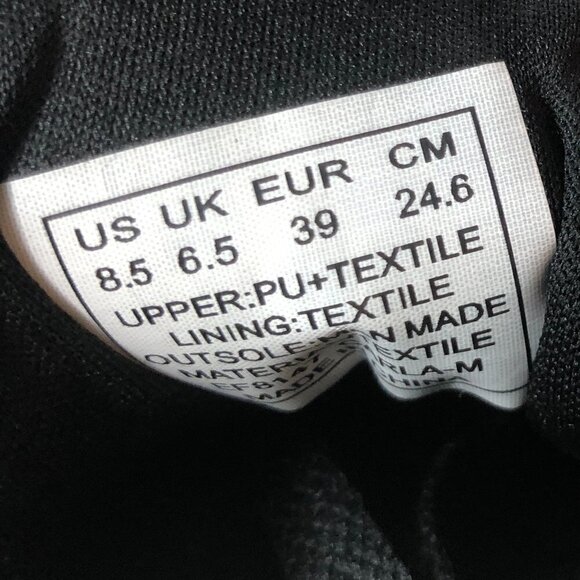 Reebok RBX Women's Carla Running Shoe Black & Gold Size 8.5 - Picture 3 of 5